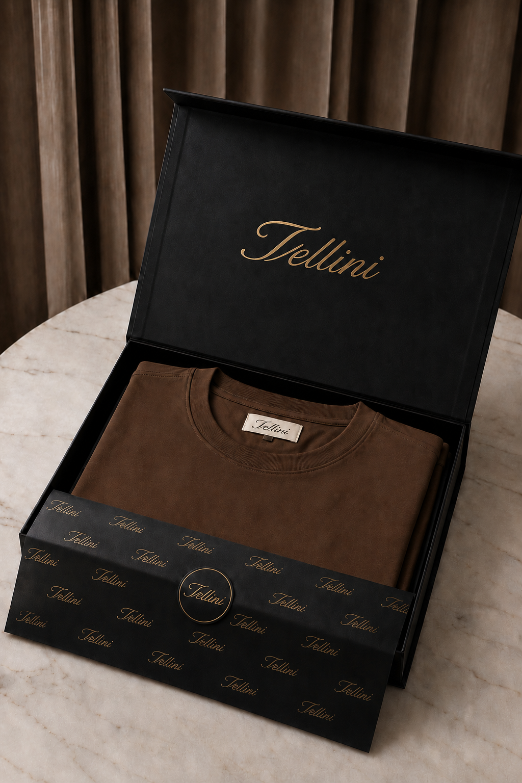 VELLINI Tee Brown