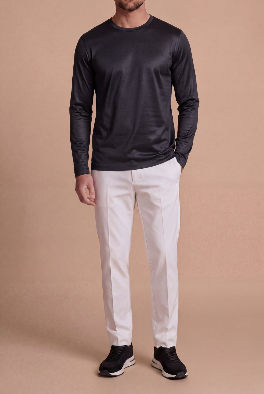 Imperiale Long-Sleeve T-Shirt Black