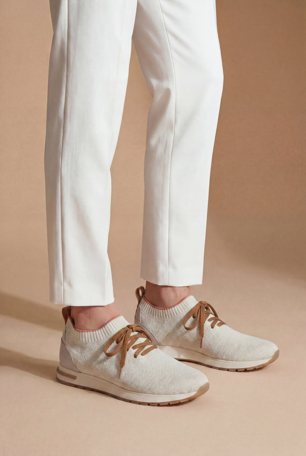 Cortina Knit Runner White