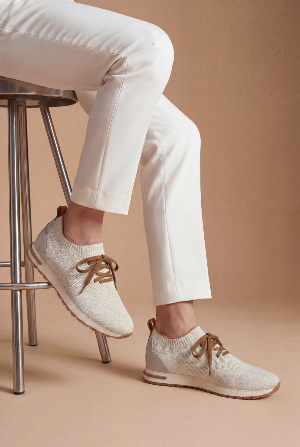 Cortina Knit Runner White