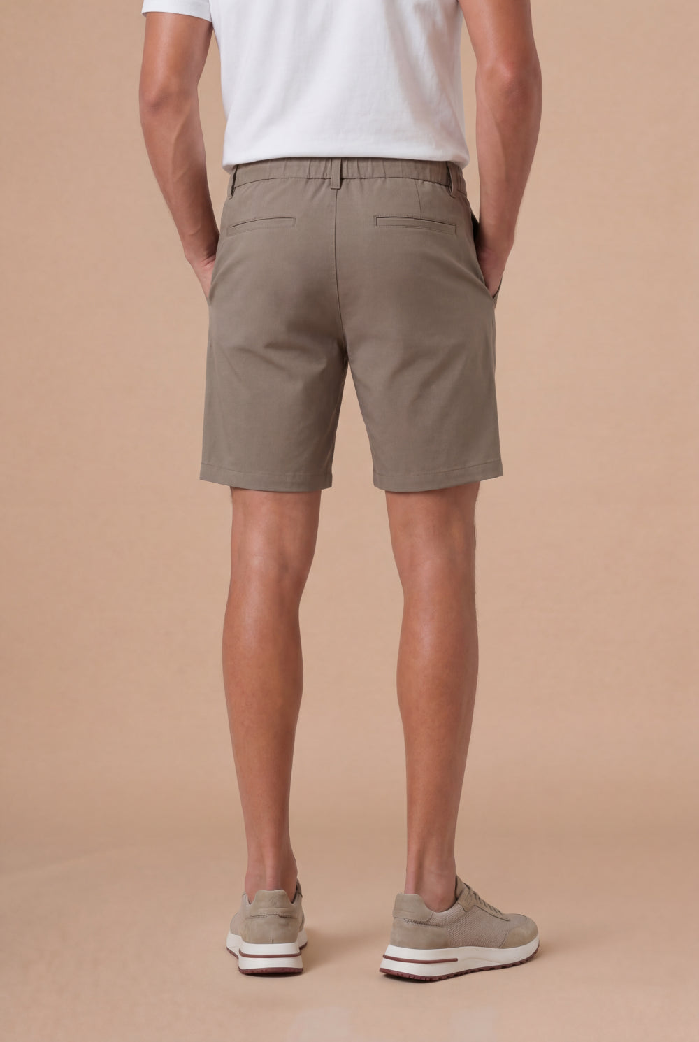 Luca Drawstring Short Beige
