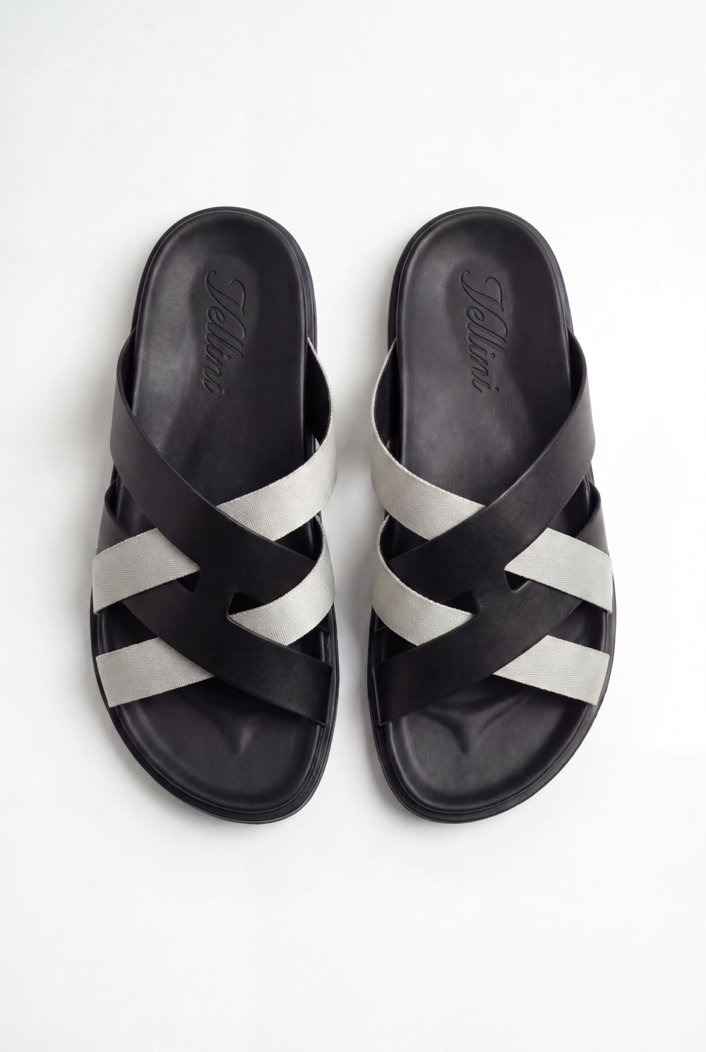 Portofino Sandal Black / White