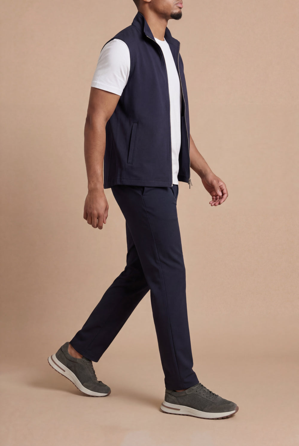 Valerio Body Warmer Vest Deep Navy