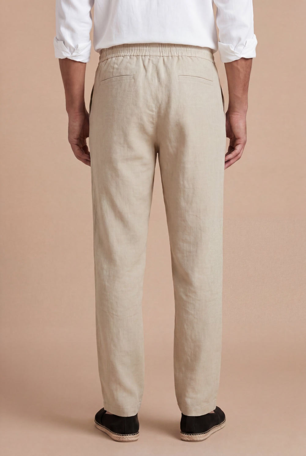 The Portofino Linen Trouser Sand