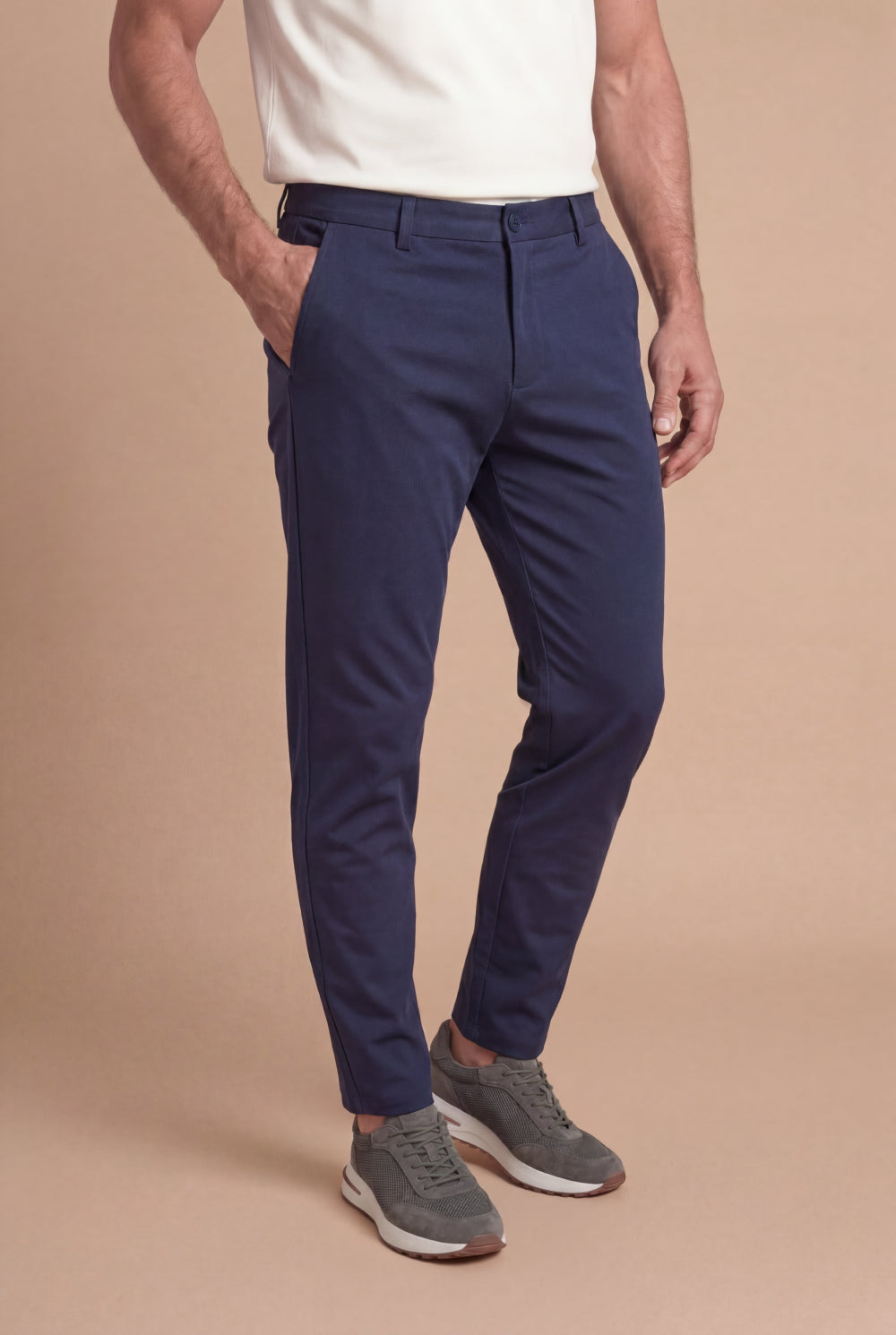 The Portofino Cotton Chino Deep Navy