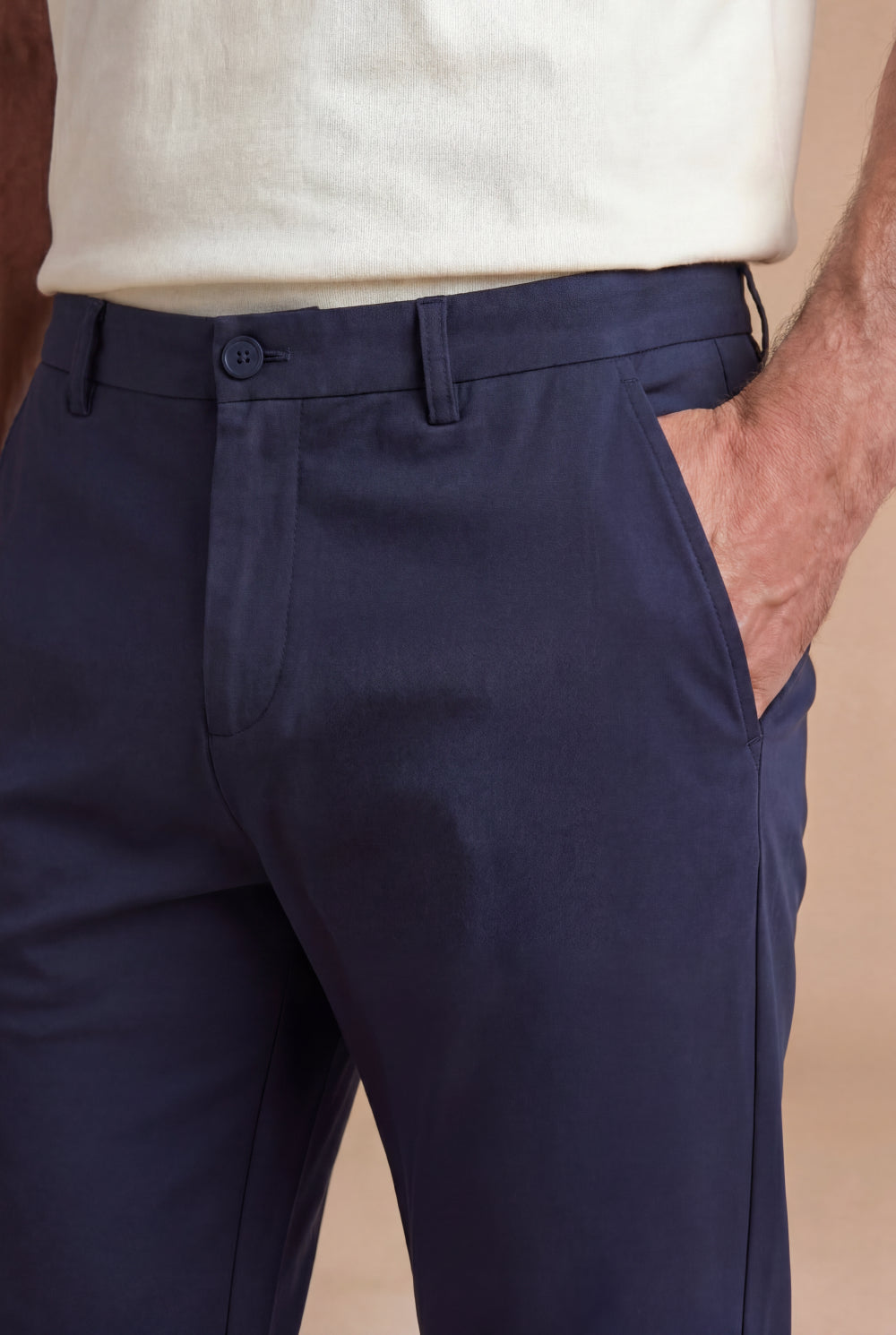 The Portofino Cotton Chino Deep Navy