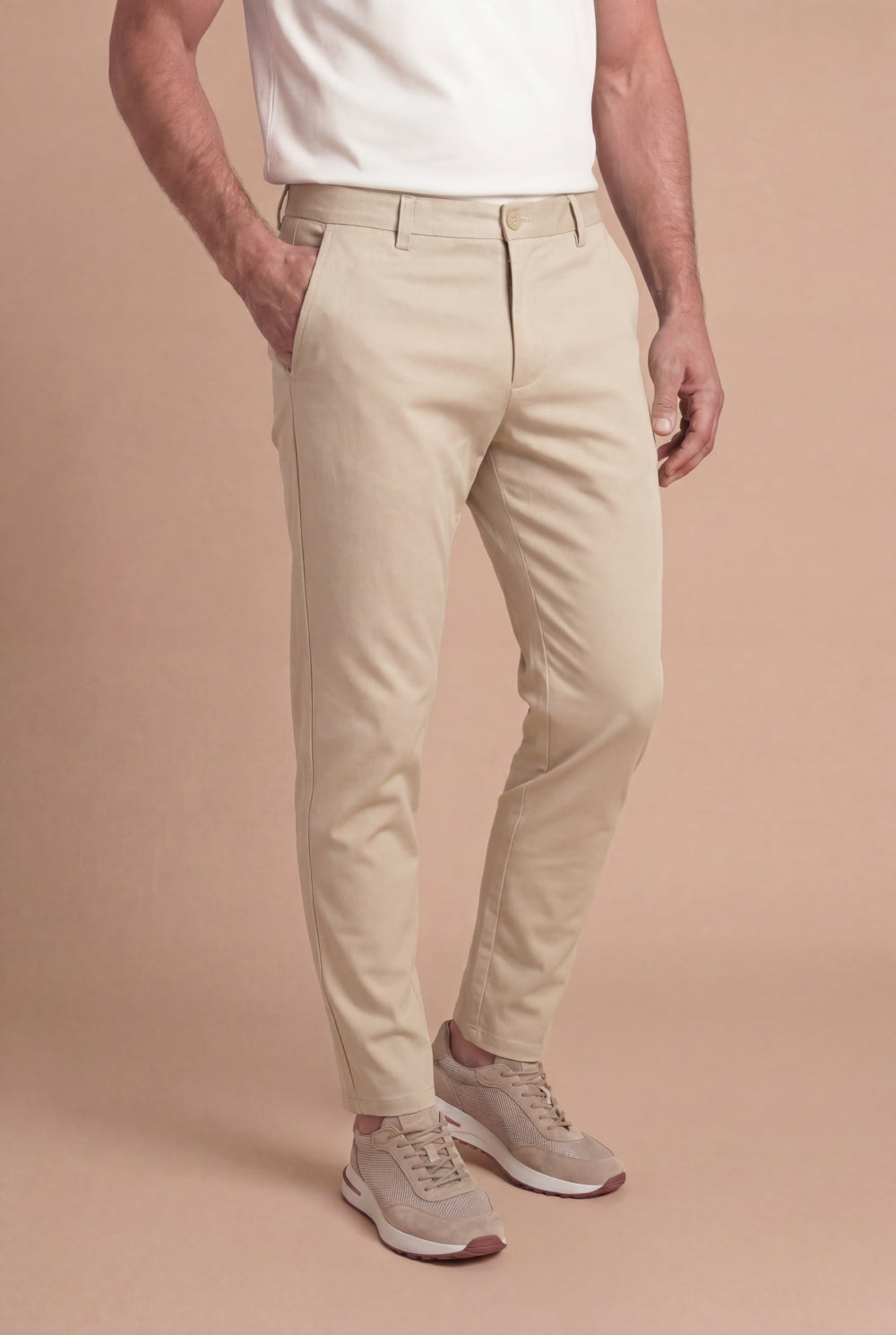 The Portofino Cotton Chino Sand