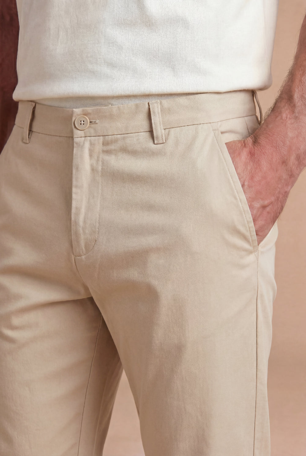 The Portofino Cotton Chino Sand