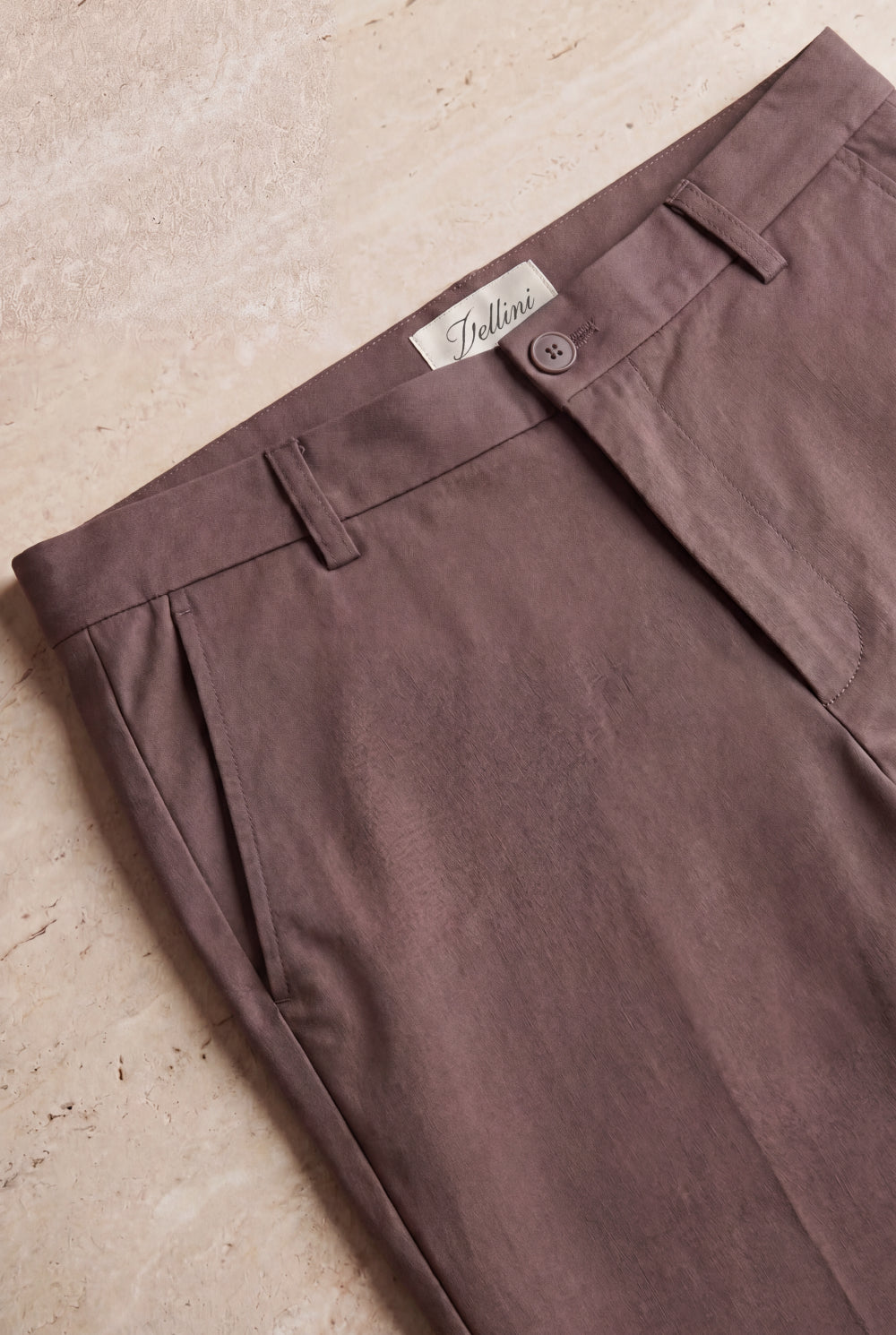The Portofino Cotton Chino Mocha Brown