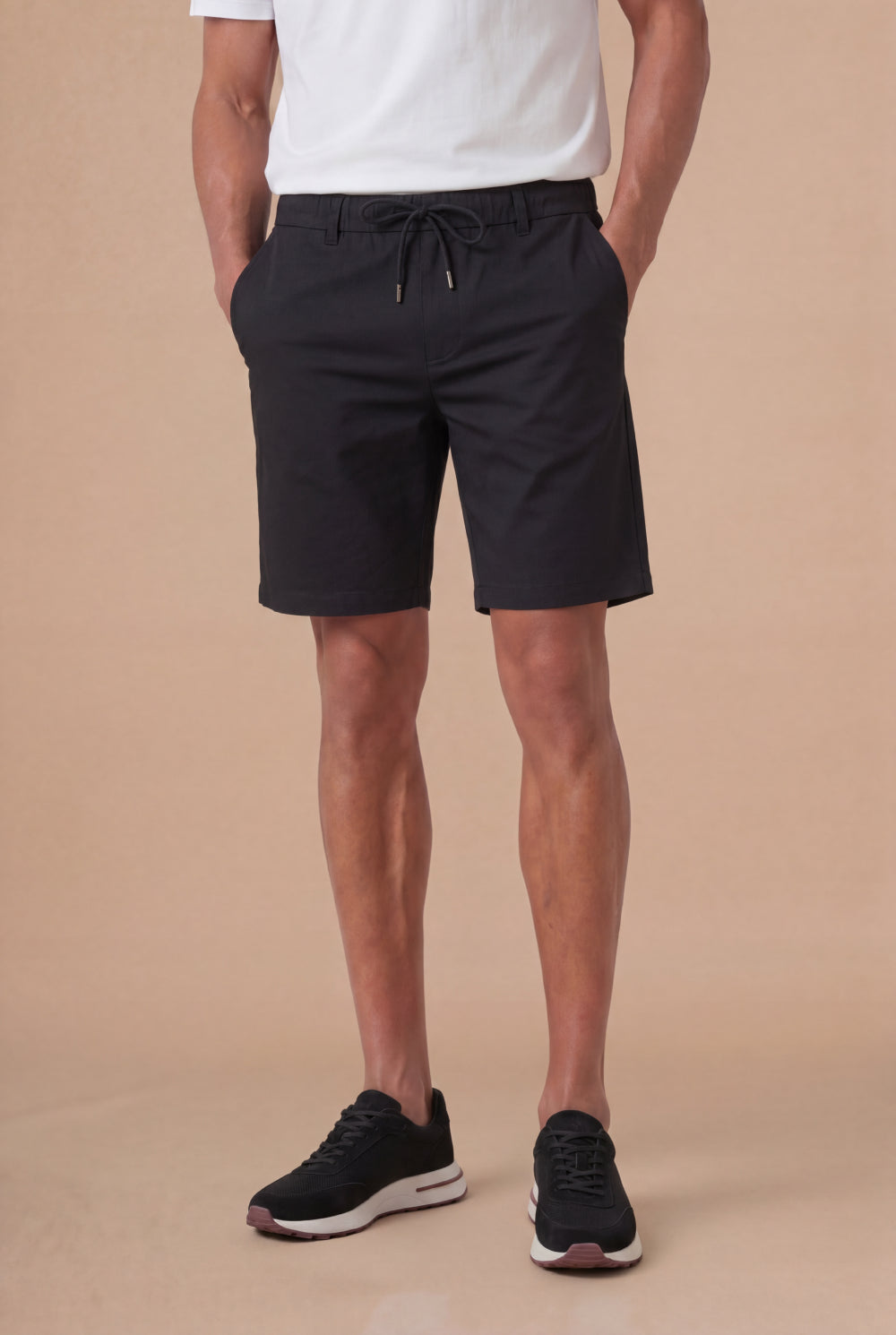 Luca Drawstring Short Black
