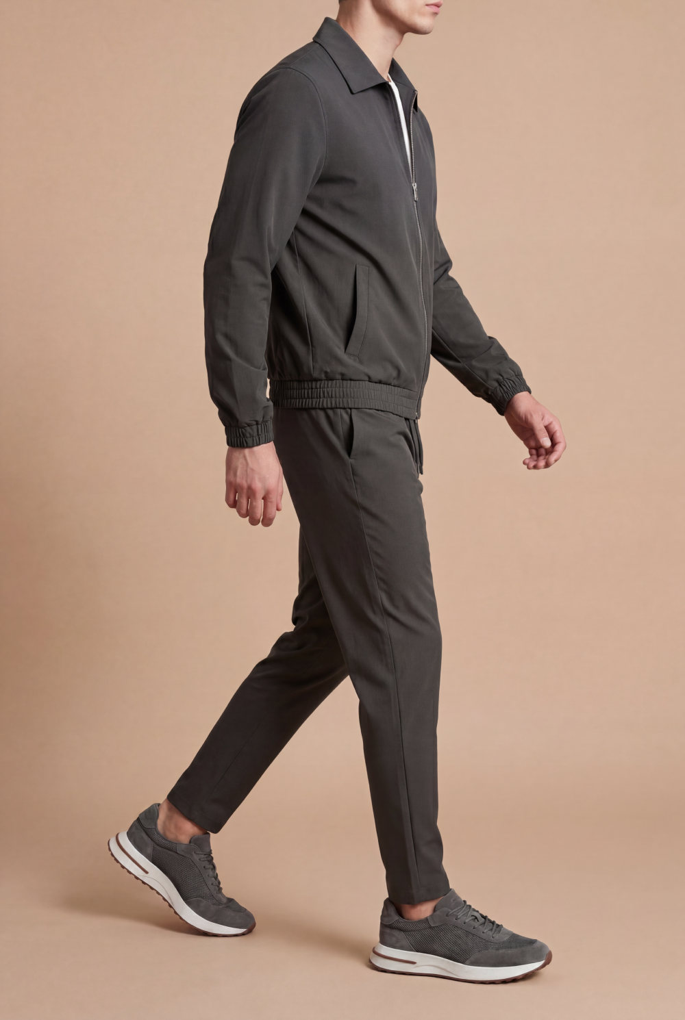 Garda Tech Suit Charcoal Grey