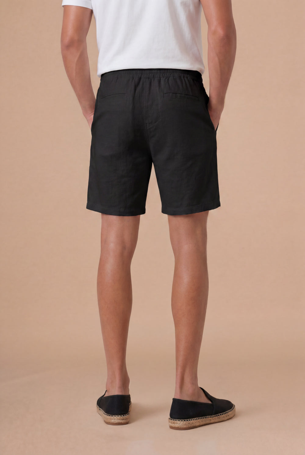 Como Linen Short Black