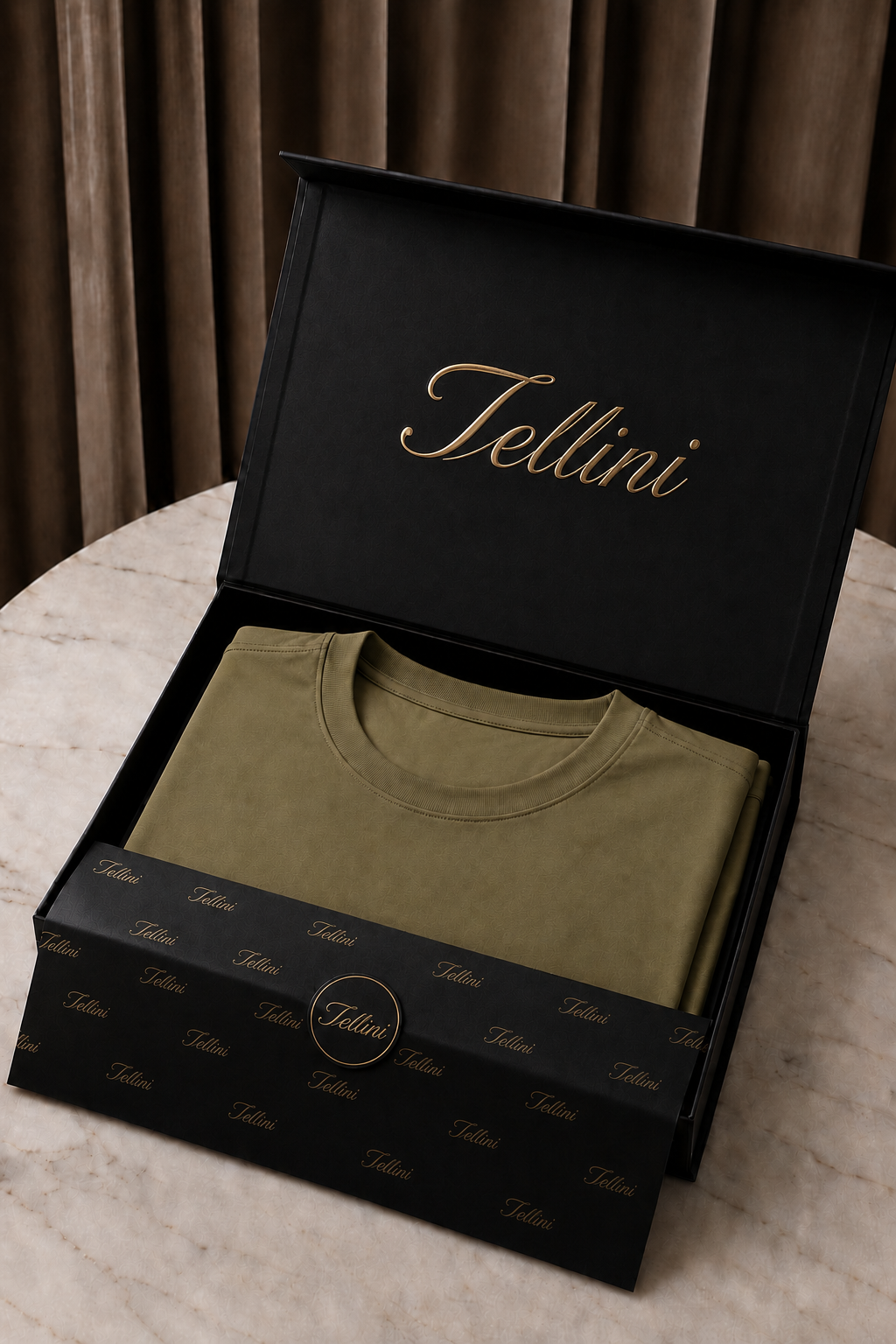 VELLINI Tee Olive