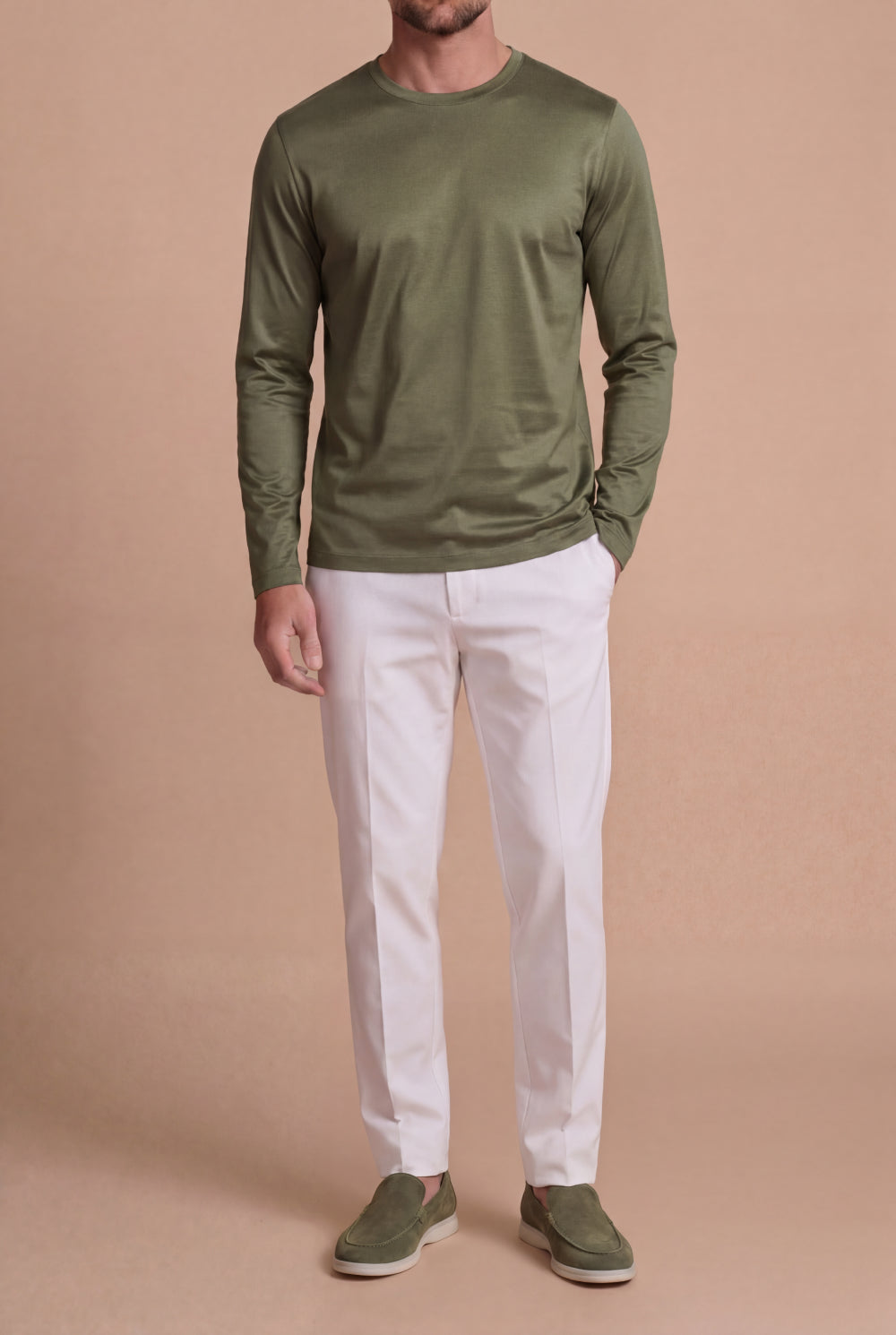 Imperiale Long-Sleeve T-Shirt Green