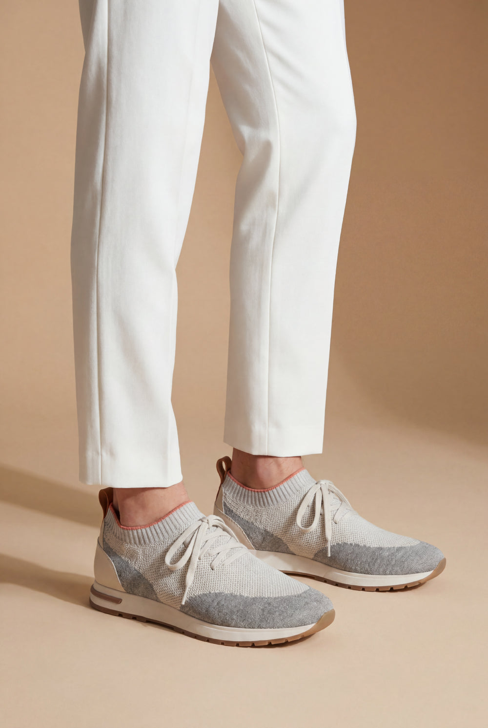 Cortina Knit Runner Stone Grey