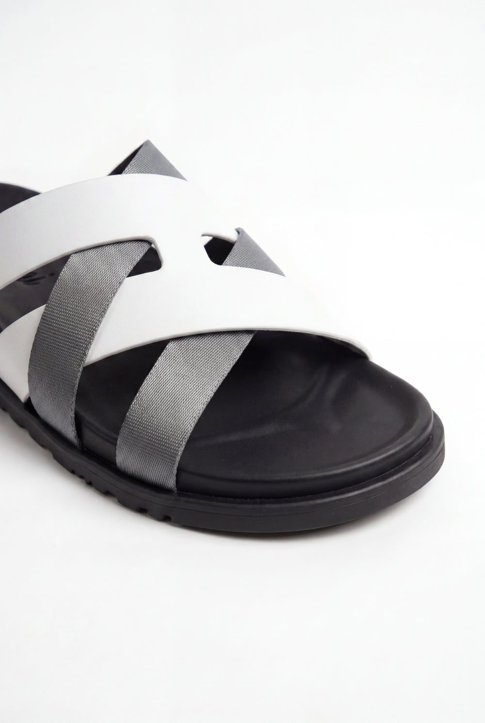Portofino Sandal White / Grey