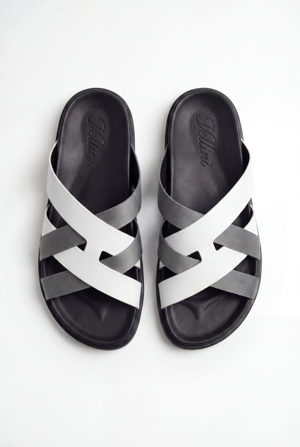 Portofino Sandal White / Grey