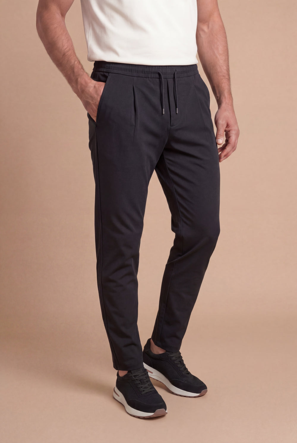 Sorrento Tailored Leisure Trouser Black