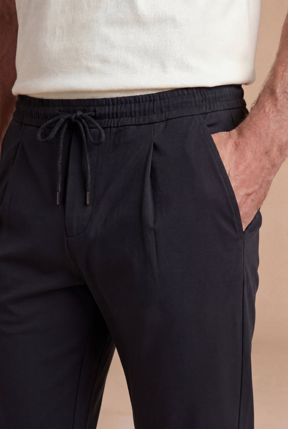 Sorrento Tailored Leisure Trouser Black