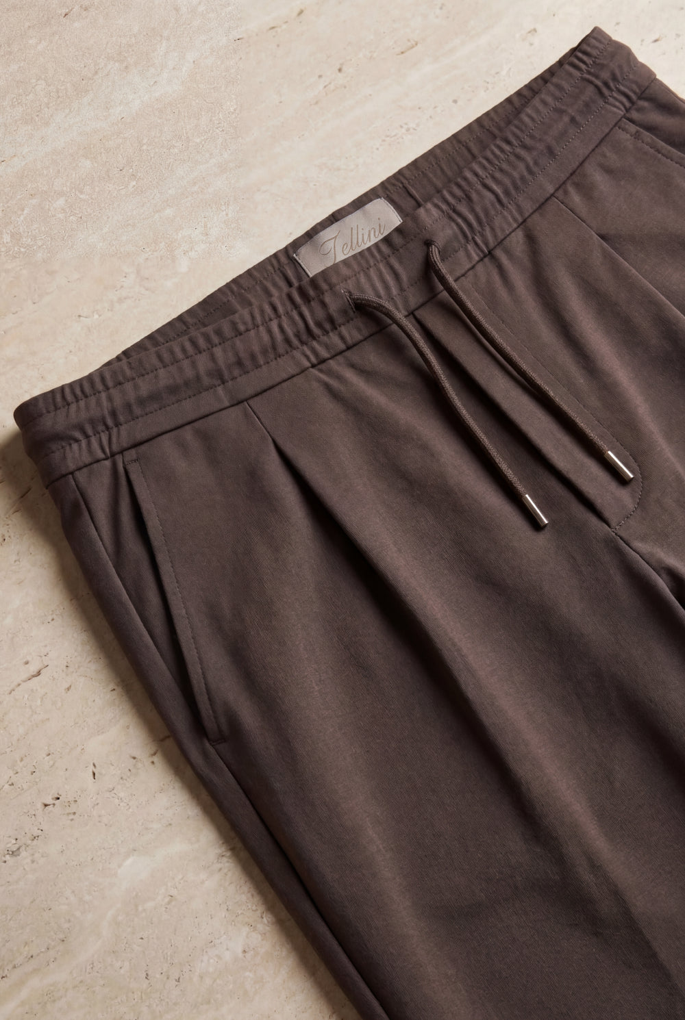 Sorrento Tailored Leisure Trouser Mocha Brown