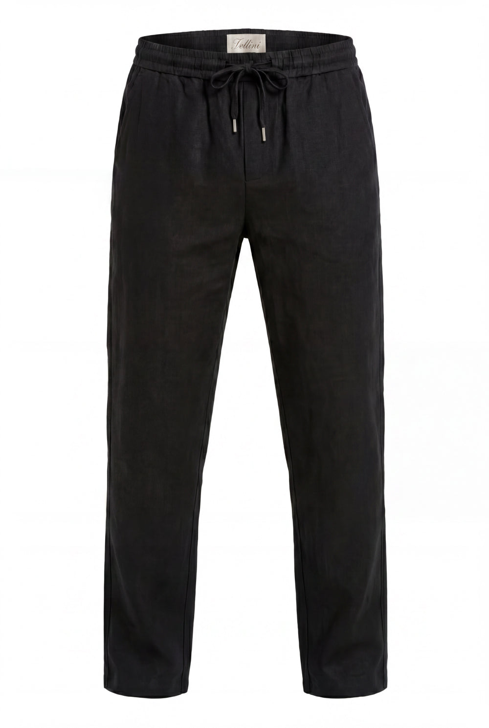The Portofino Linen Trouser Black
