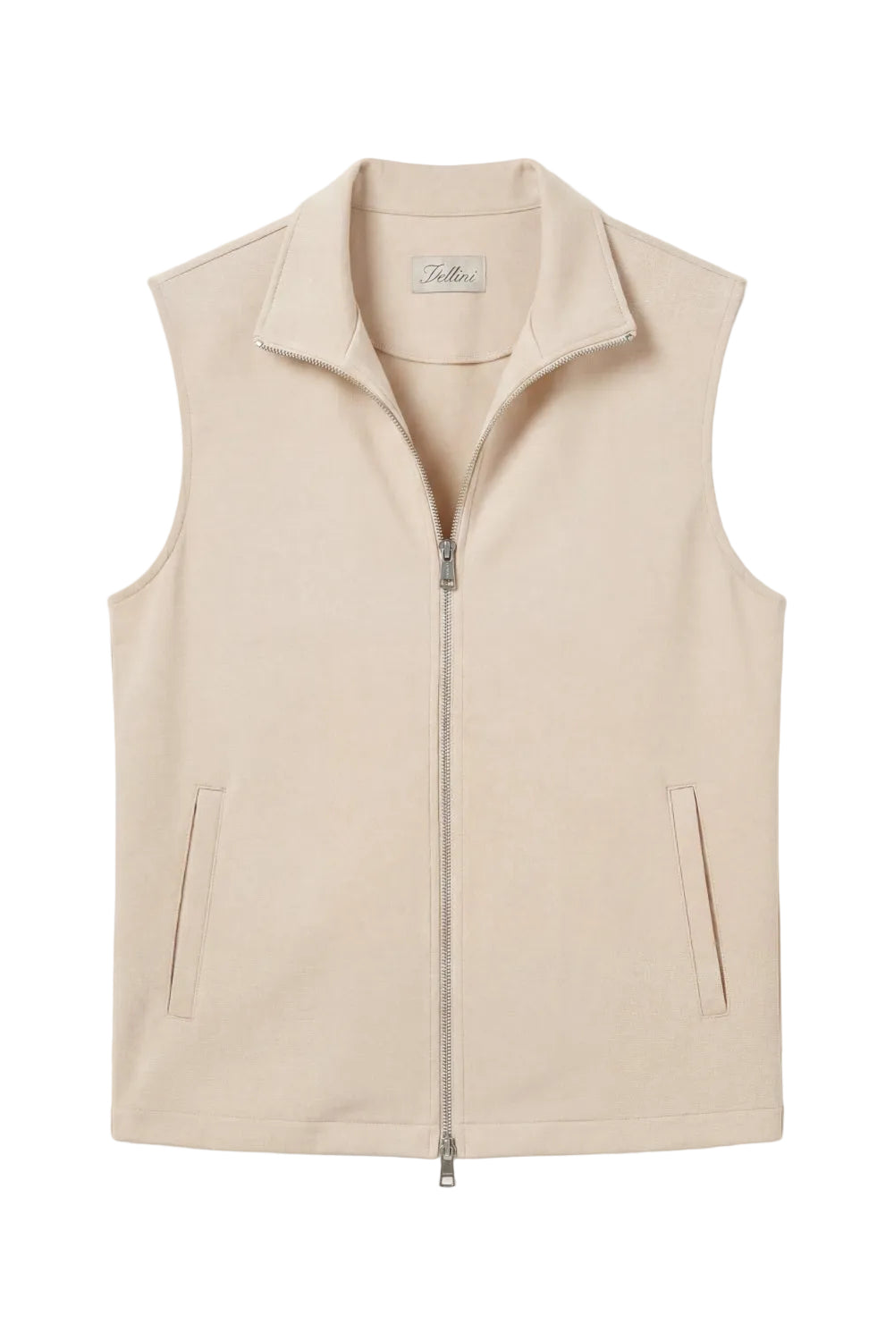 Valerio Body Warmer Vest Ecru Beige