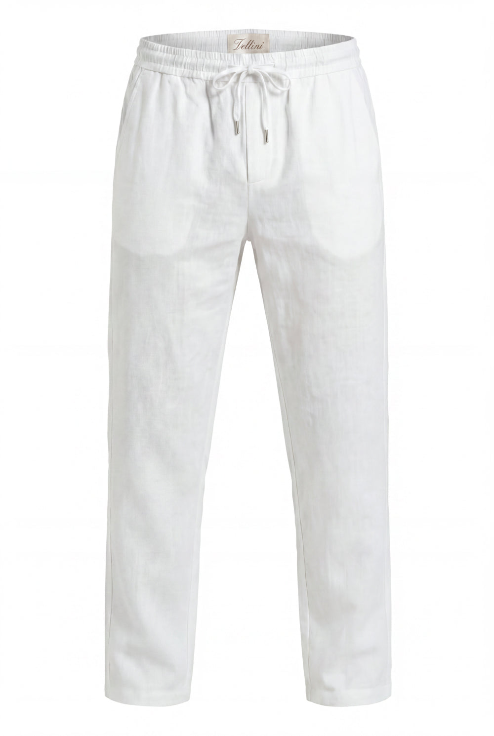 The Portofino Linen Trouser White