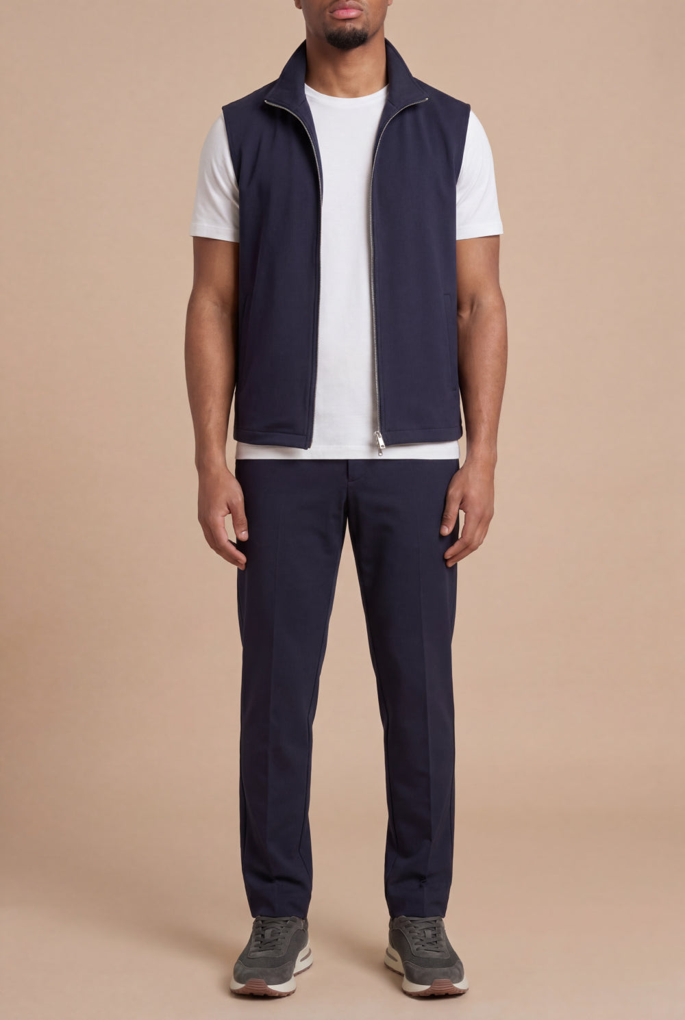 Valerio Body Warmer Vest Deep Navy