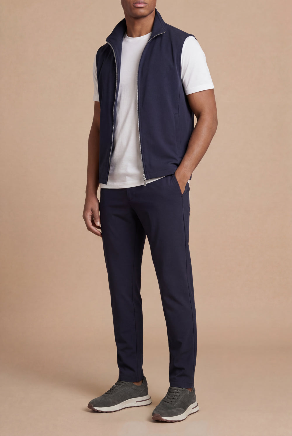Valerio Body Warmer Vest Deep Navy