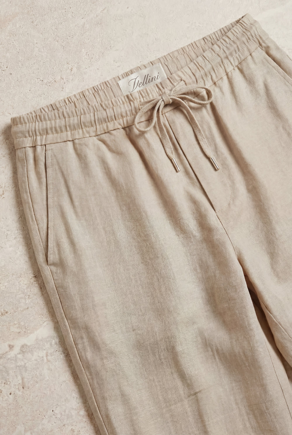 The Portofino Linen Trouser Sand