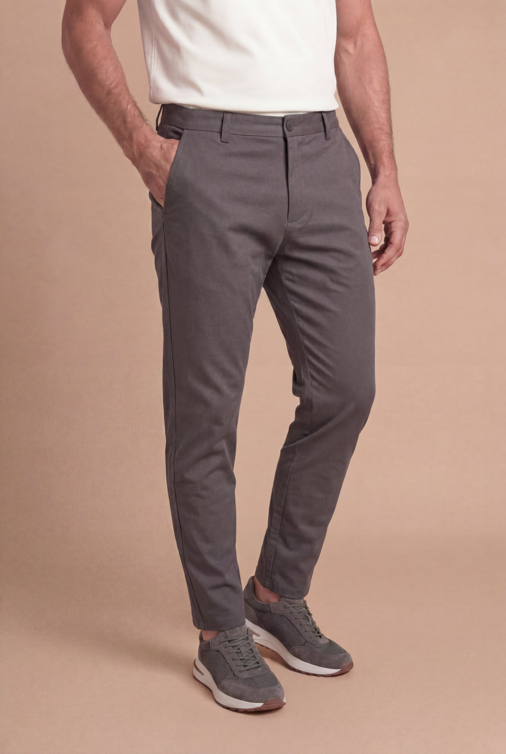 The Portofino Cotton Charcoal Grey