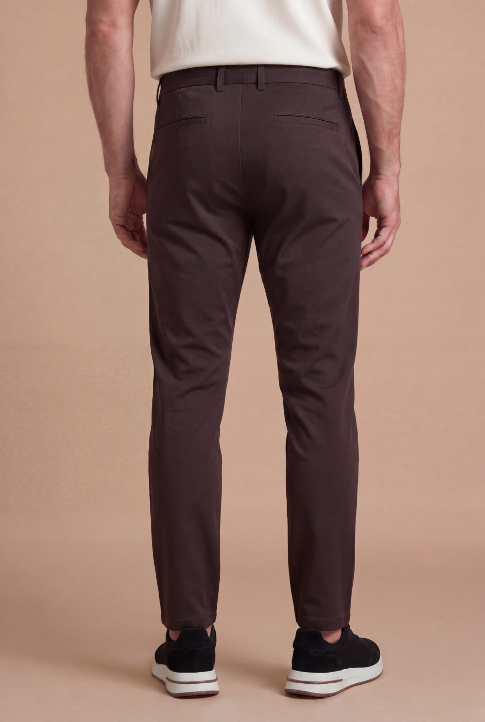 The Portofino Cotton Chino Espresso Brown