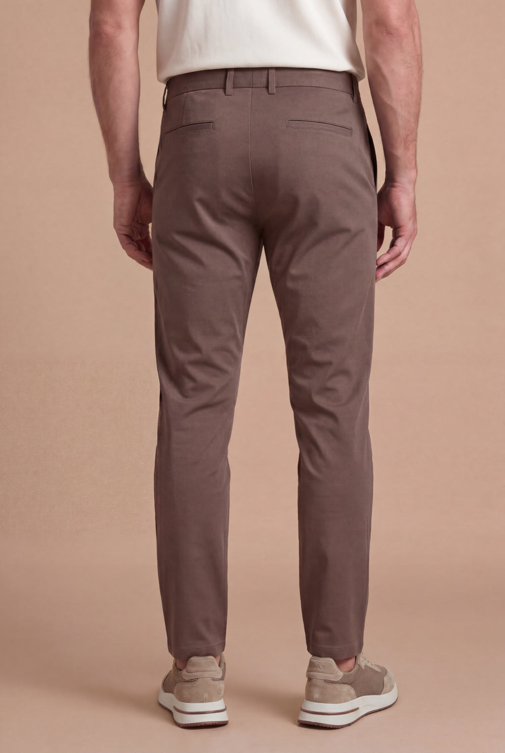 The Portofino Cotton Chino Mocha Brown