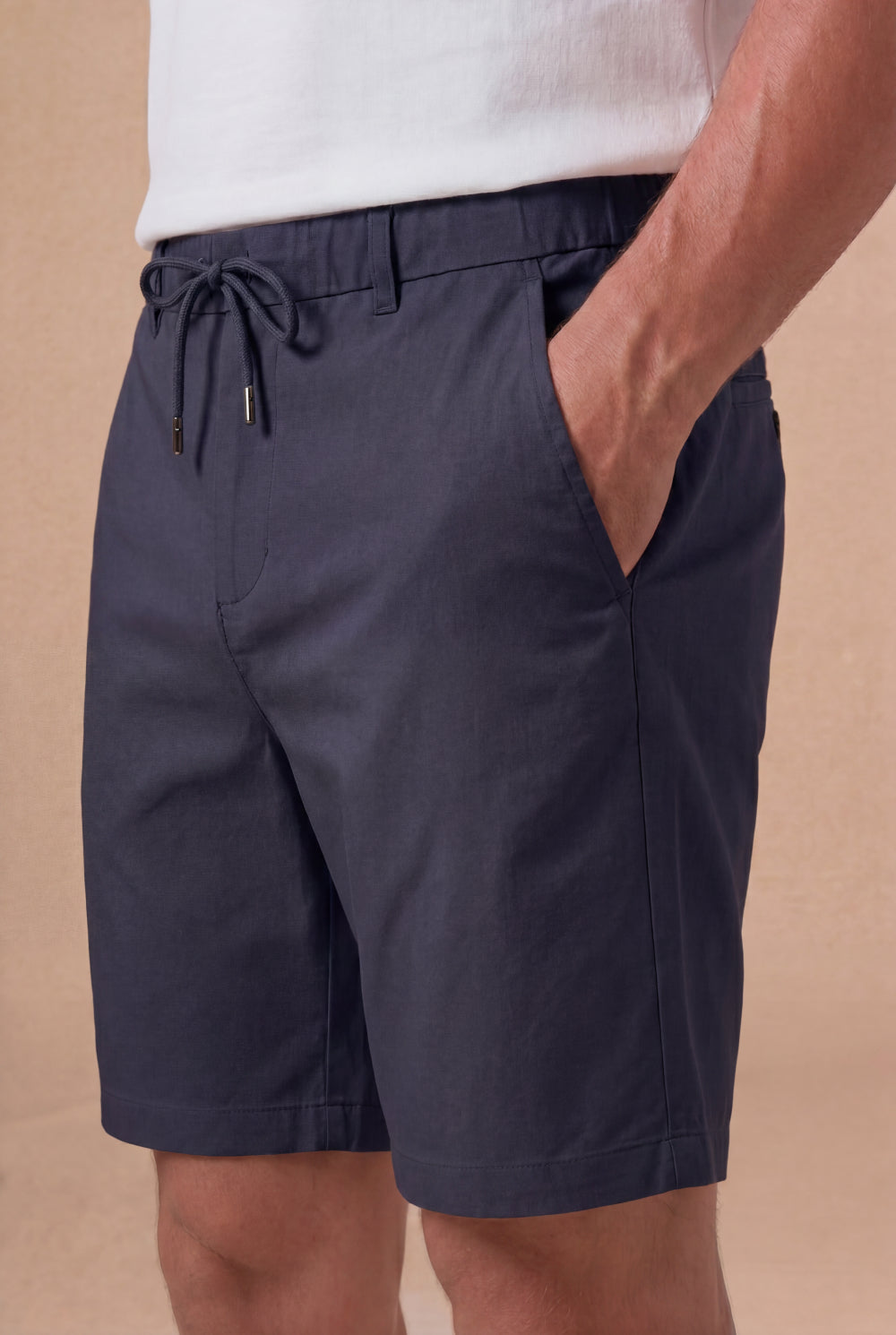 Luca Drawstring Short Deep Navy