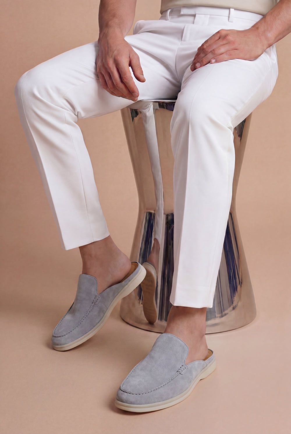 Brera Mule Grey