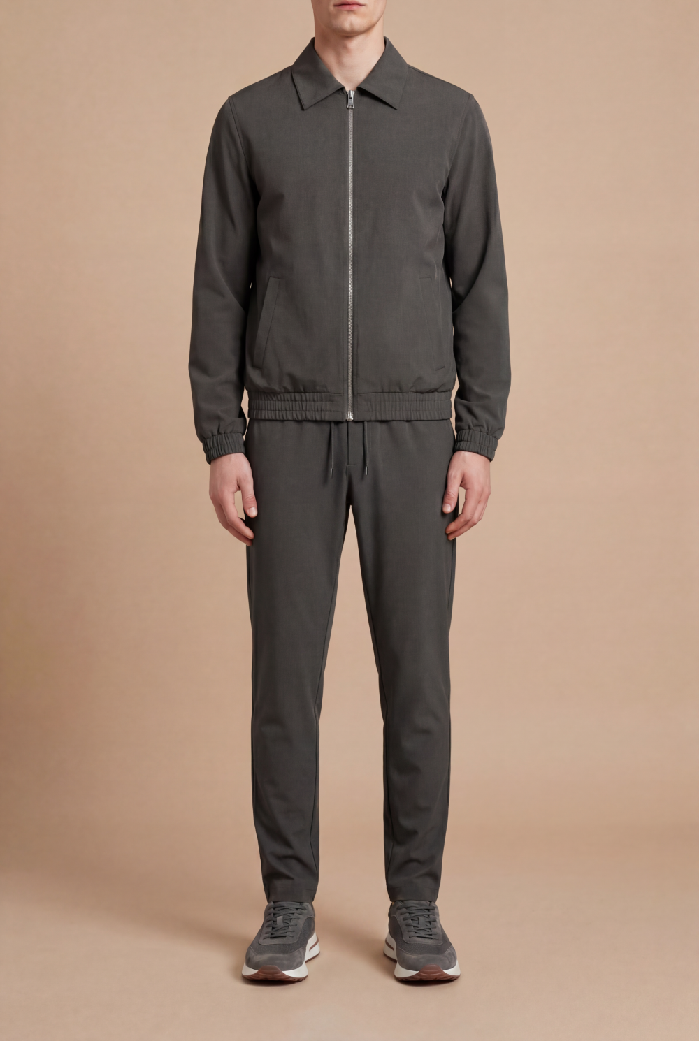 Garda Tech Suit Charcoal Grey