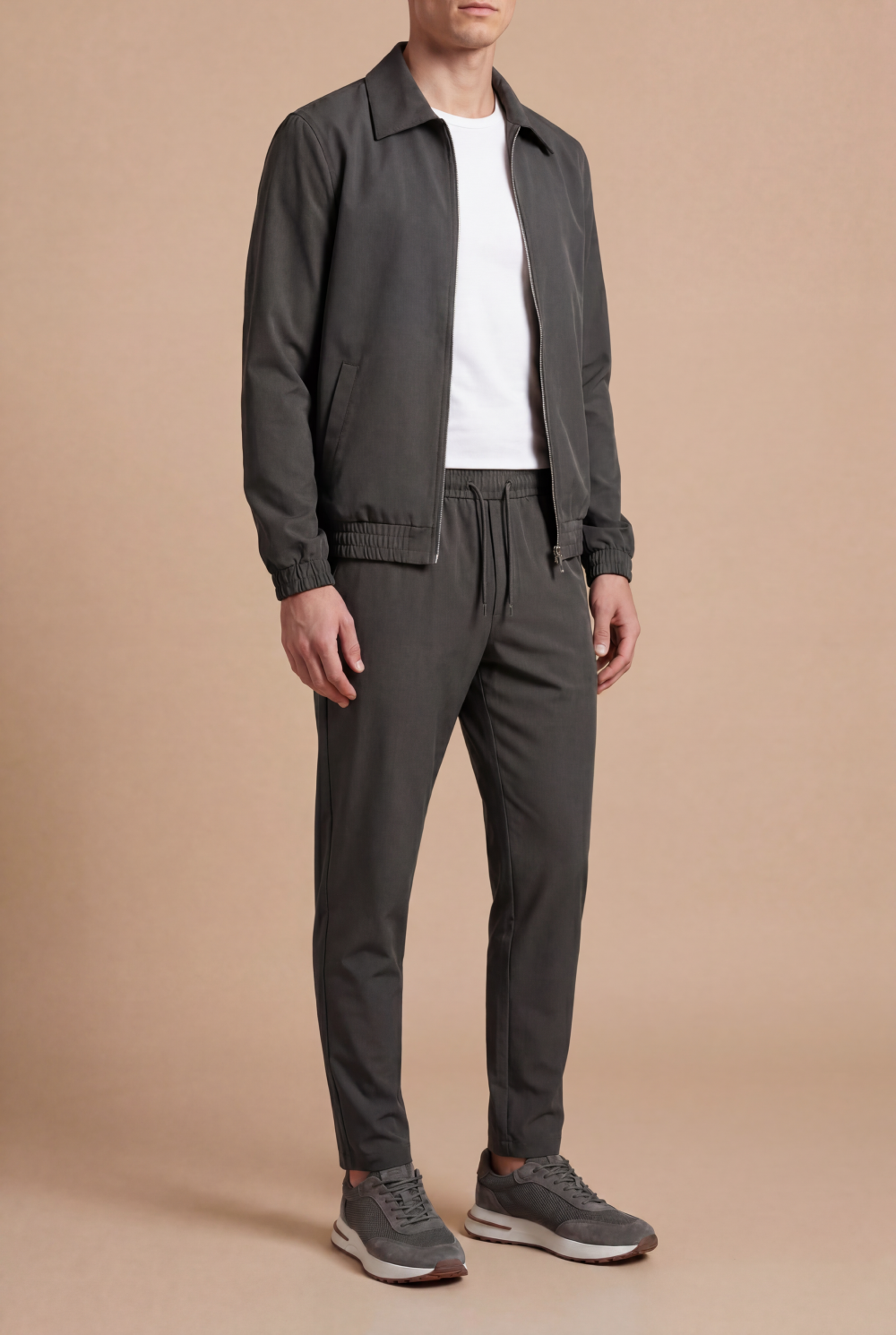 Garda Tech Suit Charcoal Grey